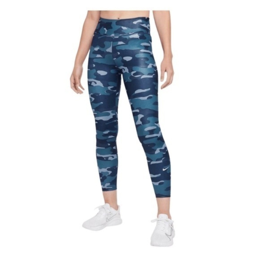 Nike Dri-Fit Camo Leggings Activewear Workout Medium Waist 28”- 30.5” Inseam 28”